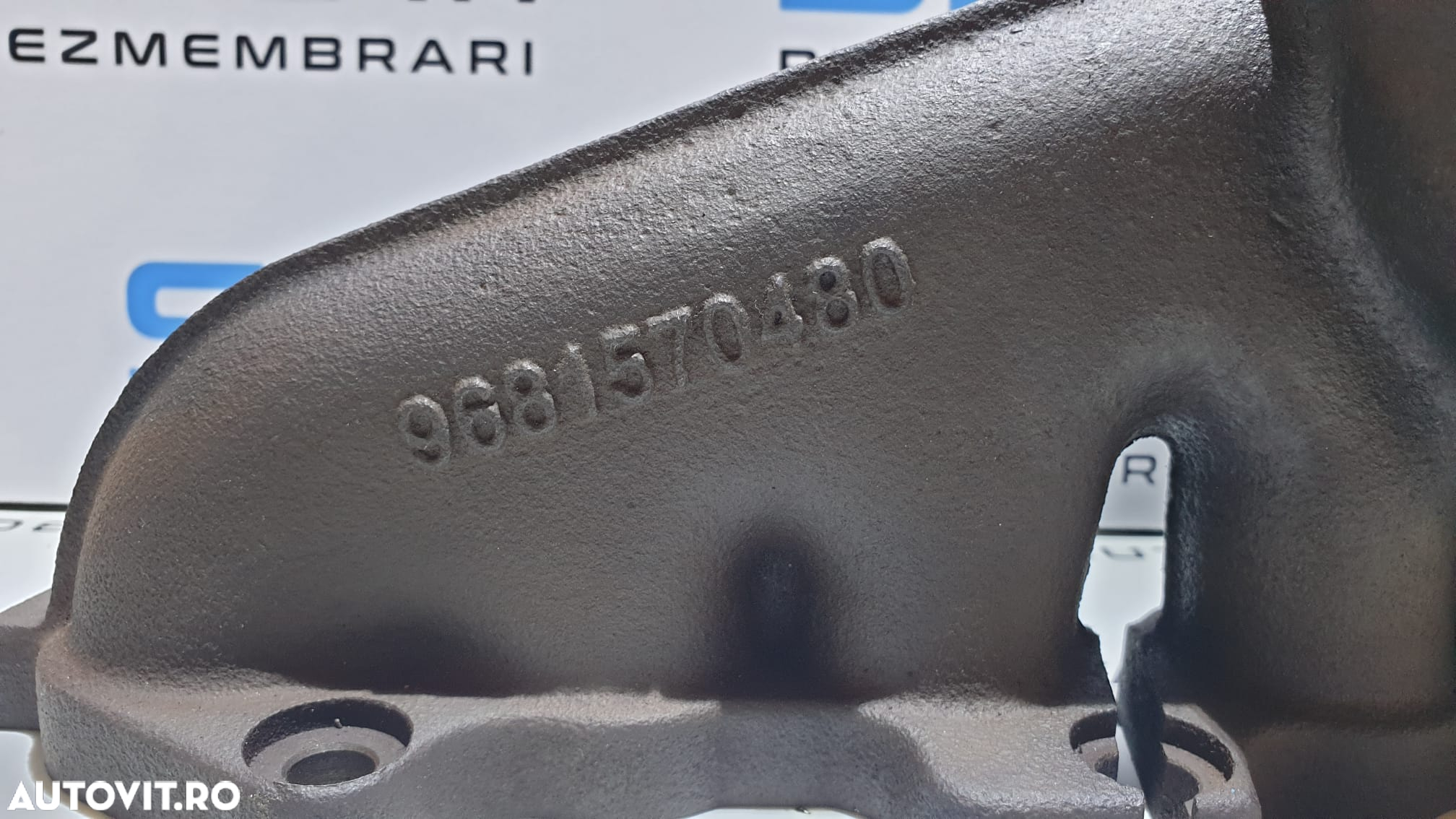 Galerie Evacuare Turbo Turbina Turbosuflanta Peugeot 508 2.0 HDI 2010 - 2018 Cod 9681570480 - 4