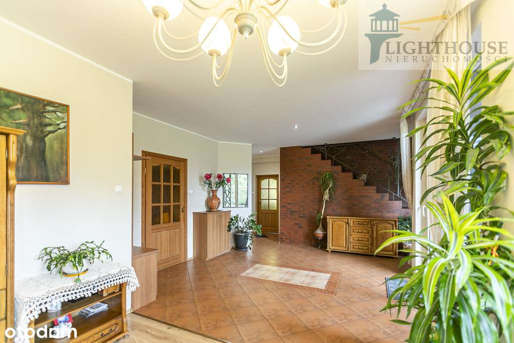 Dom w Trąbkach Wlk. z potencjałem Biznesowym-9