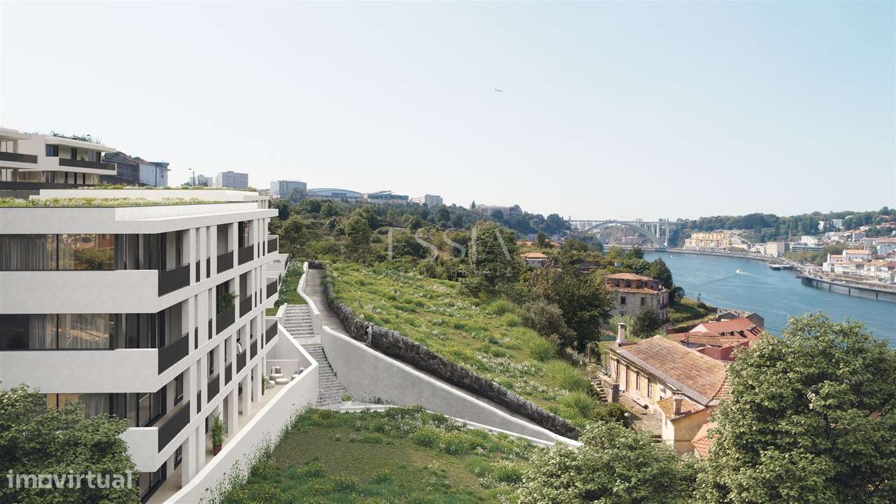 T2 Duplex Terraço 66 m2 vistas Rio Douro | T2 Gaia Quinta São Marcos-12
