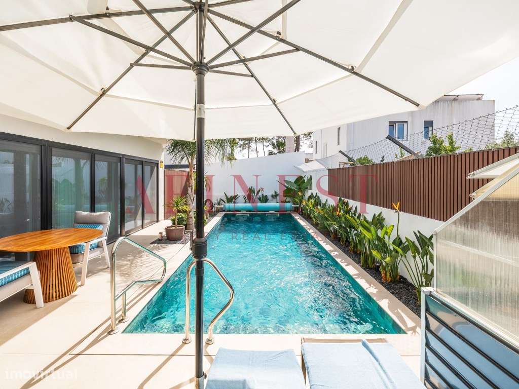 MORADIA T4 DE LUXO | 3 SUÍTES | ELEVADOR | PISCINA AQUECIDA | AROEIRA-16