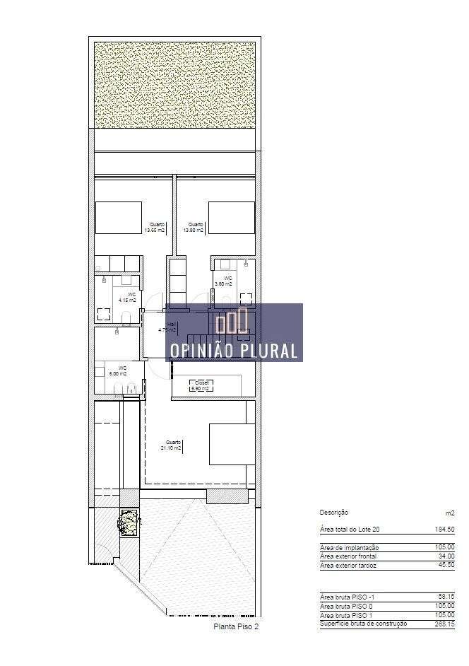 Conforto e Exclusividade numa Moradia T3 Arquitetura Contemporânea-30