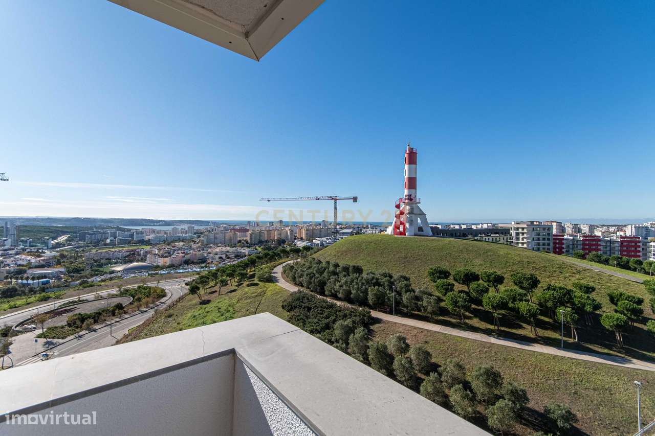 Penthouse T5 de luxo com vista rio – Carnaxide-29