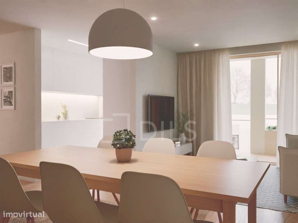Apartamento T3 com área exterior em Matosinhos-9