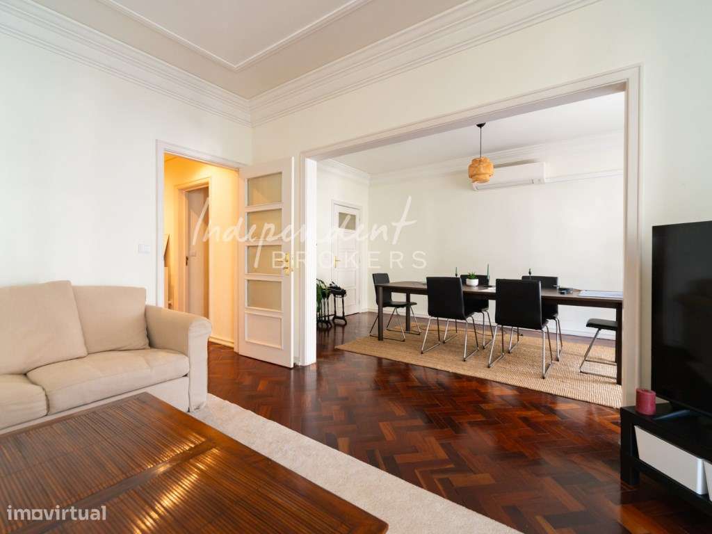 ÓPTIMO T3+1 - RUA D. JOÃO V [COM OU SEM MOBÍLIA] - Grande imagem: 4/31