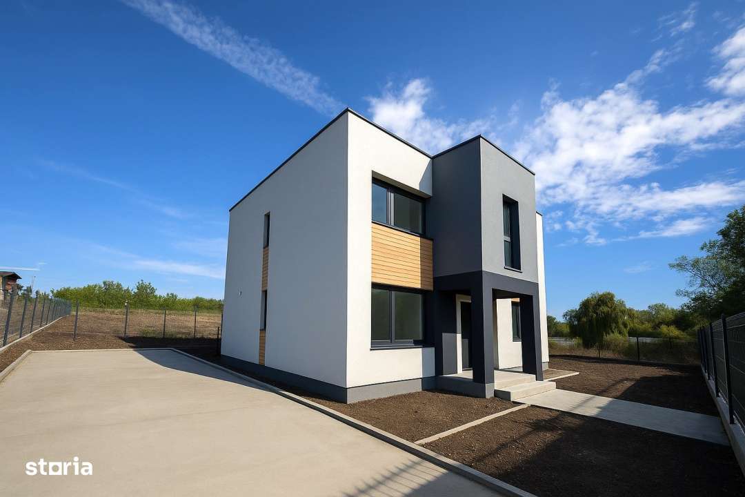 Vila deosebita Corbeanca, 5 camere, teren 526 mp, toate utilitatile, v-0