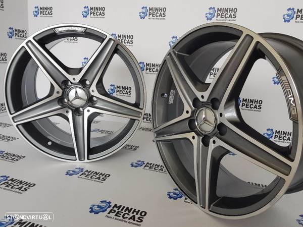 Jantes Mercedes (W205) AMG em 18 - 8