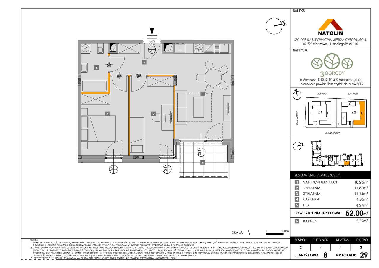 atrakcyjne 3-pok. mieszkanie 8_29 - Pełny obrazek: 2/7