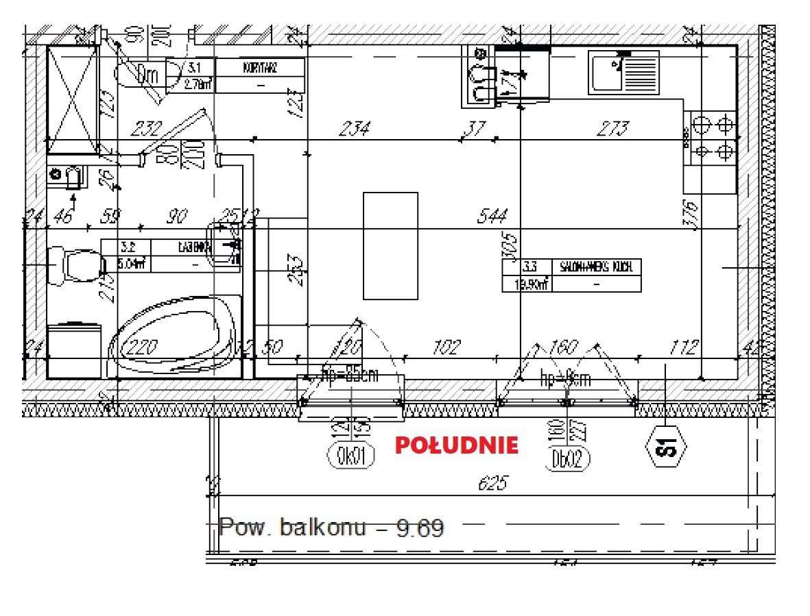 ❤️ Idealne ! Ponikwoda - z ogródkiem 40m2 - Pełny obrazek: 4/5