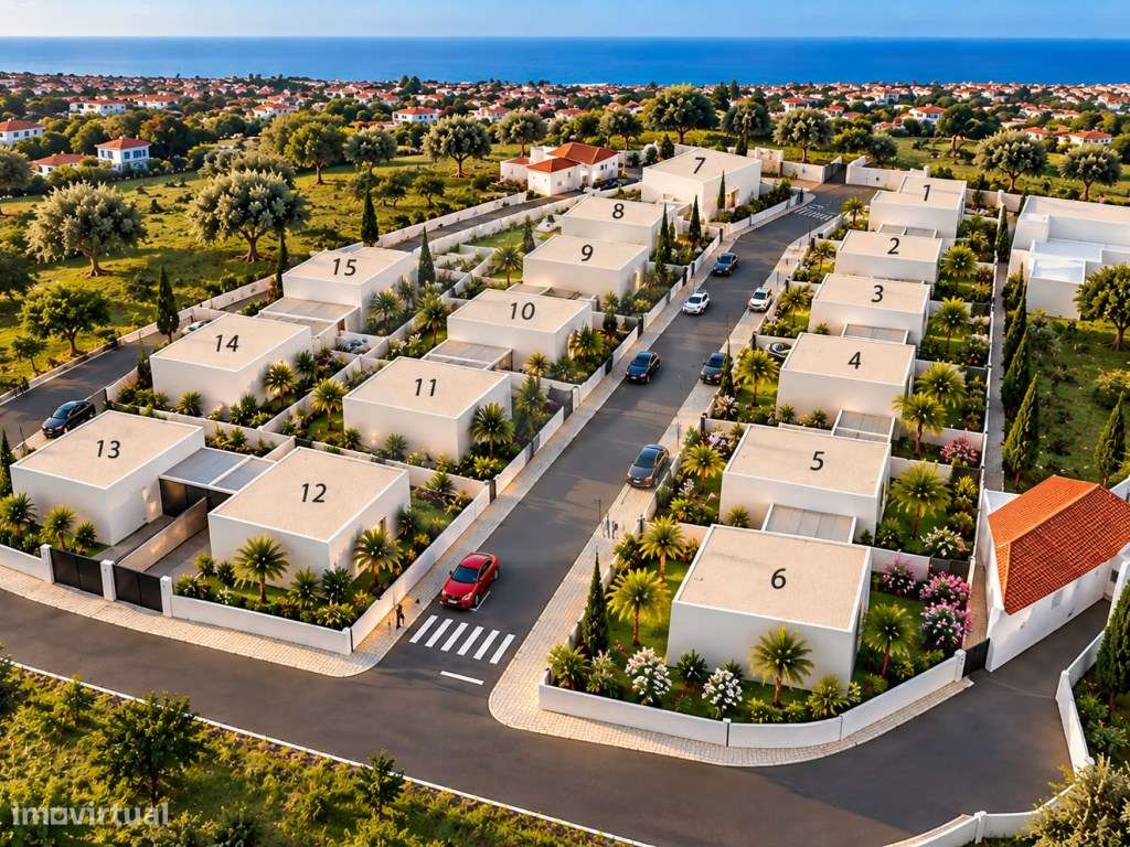 Lote para Construção de Moradias de 4 Frentes em Amorim na Póvoa de...-9