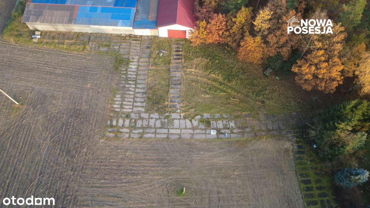 HALE MAGAZYNOWE 1300 m²  PLUS Ziemia Rolna 2 ha-1