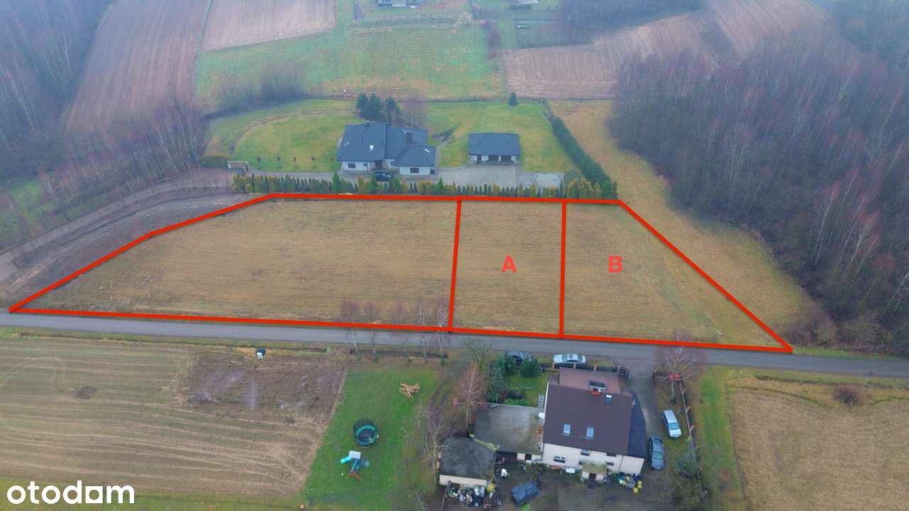 Uzbrojona działka budowlana 980 m² | gm. Brzeźnica powiat wadowicki - Pełny obrazek: 3/6