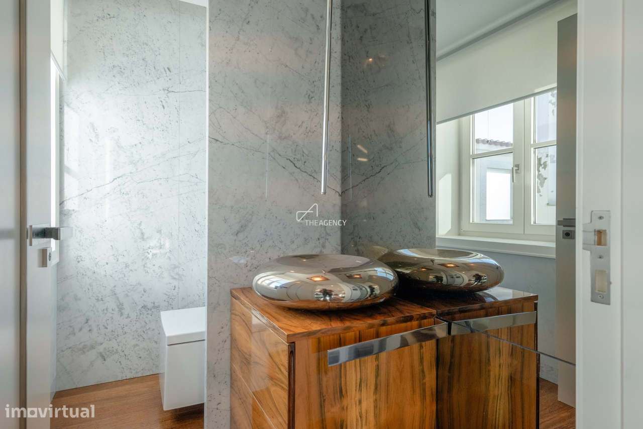 Duplex de luxo T2+1 com garagem no Chiado | 230 m² | Vistas panorâmica-10