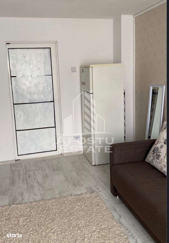 Garsoniera renovata, etaj intermediar, zona Buziasului - Imagine principală: 4/6