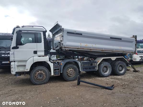 MAN TGS 35,440 8X4 WECHSELSYSTEM KIPER - BETONOMIESZARKA 9m3 - 12