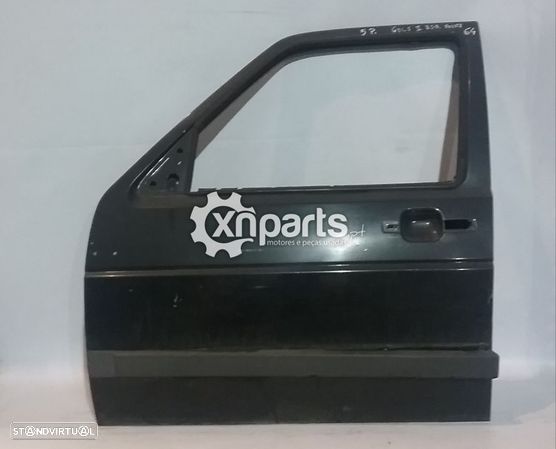 Porta Nua Usado Frente Esq VW GOLF II 5 Portas 1983 - 1992 Preto - 1