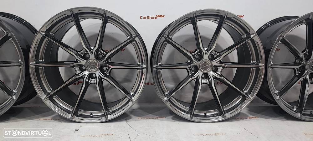 Jantes Japan Racing JR37 20x10 ET35 5x112 Hyper Black - 2