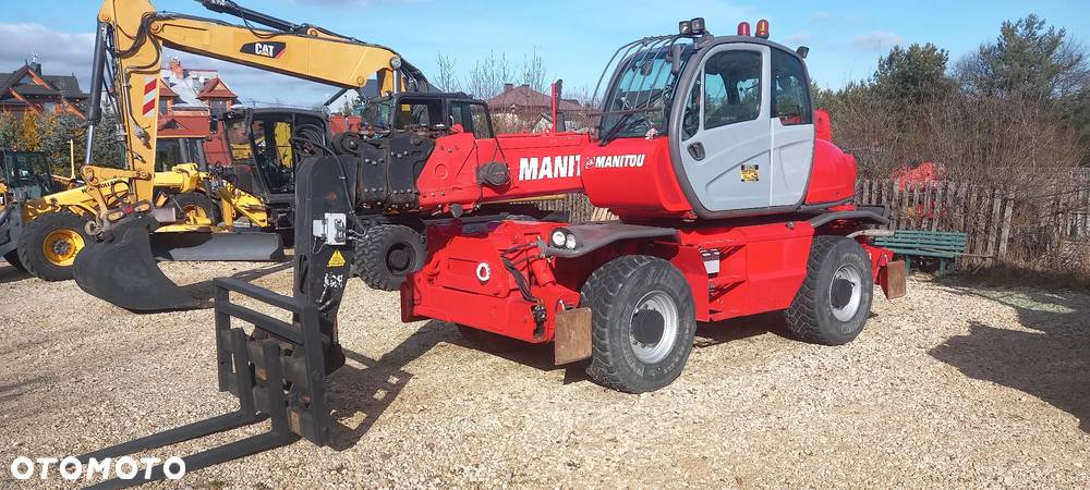 Manitou MRT2150 obrotowa Roto dzwig 5ton zwyzka,kosz widly lyzka 2011rok ksiazka udt - 2