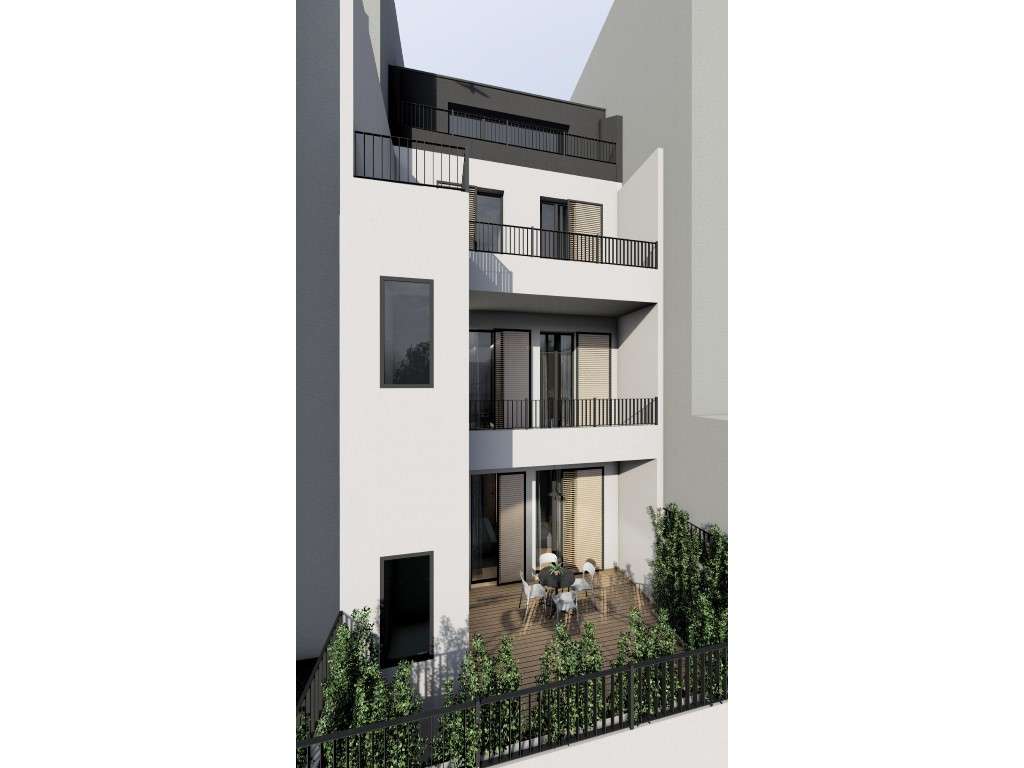 Prédio para Reconstrução de 4 Apartamentos T1 - Com Licença Paga - Grande imagem: 4/22