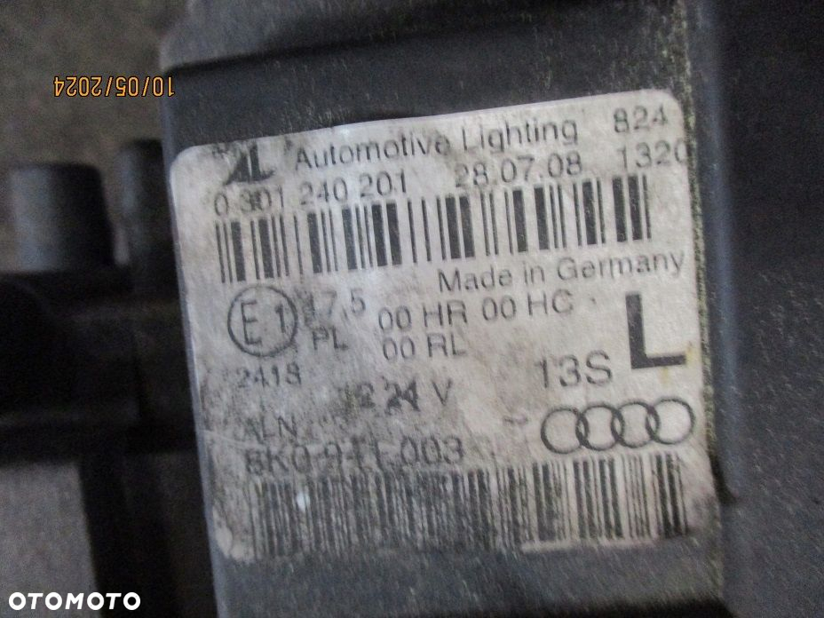 AUDI A4 B8 LAMPA LEWY PRZÓD 8K0941003 Z MOCOWANIEM EU - 2