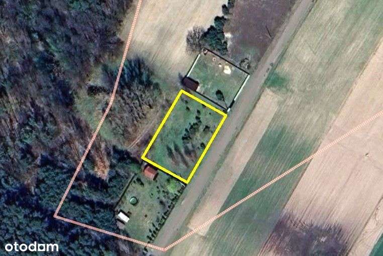 Dwie malowniczo położone działki 1579 m2