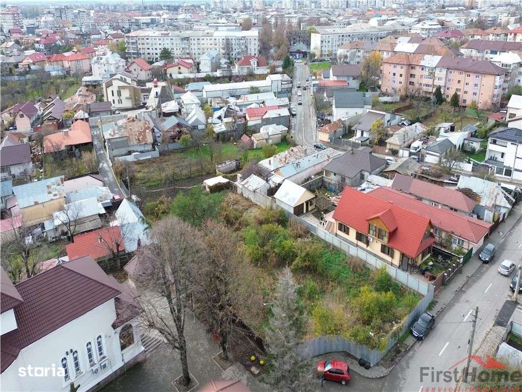 teren 1.616 mp, D=28 ml, central zona case, autorizatie 3 cladiri P+2 - Imagine principală: 5/13