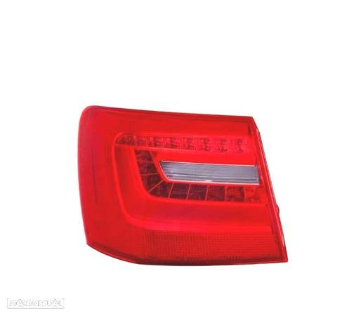 FAROLINS PARA AUDI A6 AVANT 11-13 BRANCO LED VERMELHO - 2