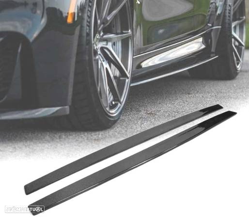 EXTENSÕES DE EMBALADEIRAS PARA BMW F80 F82 F83 CARBONO - 1