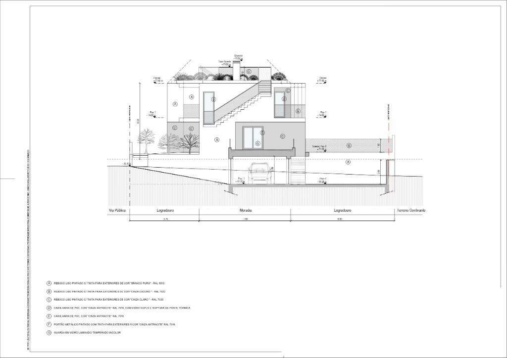 Moradia isolada de design contemporâneo nos Casais Mestre Mendo-12