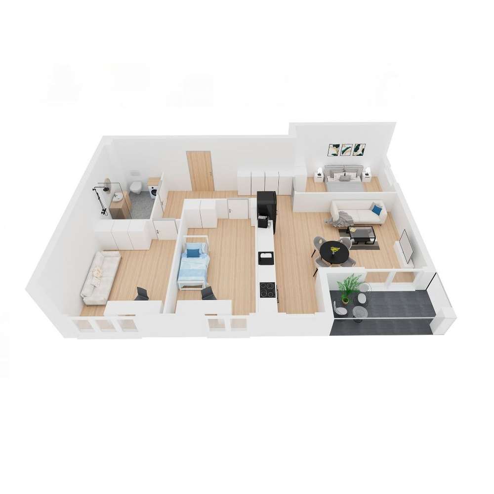 6.Dzielnica - Mieszkanie 9/M4/6B - Pełny obrazek: 3/15