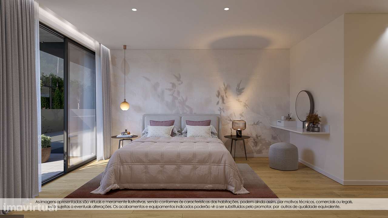 Apartamento T2 em construção, varanda e garagem - Carvalhos Village-3