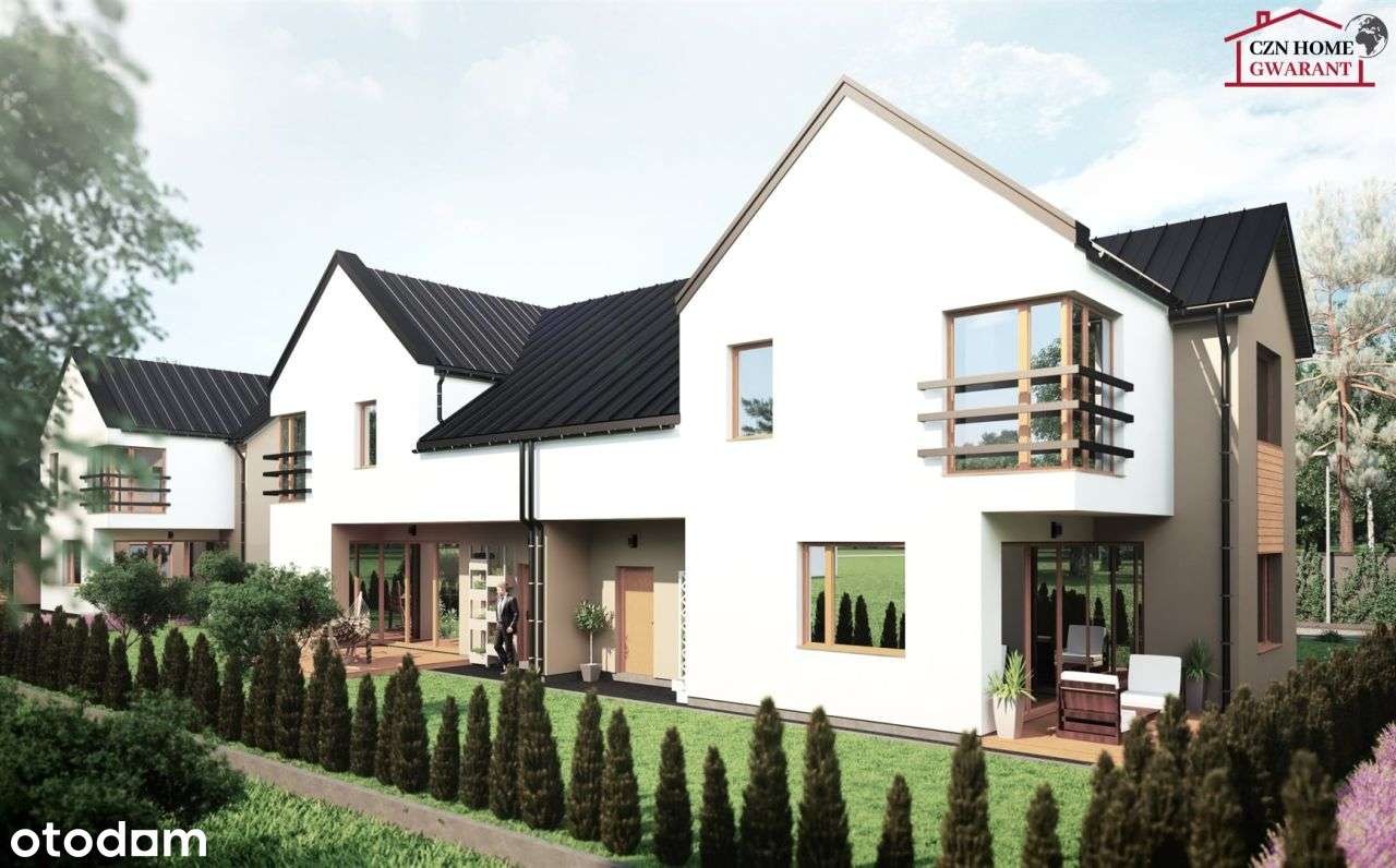 Osiedle domów w zabudowie bliźniaczej w Stefanówce-7