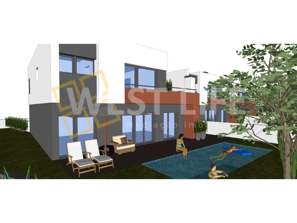 Moradia T4 com logradouro, terraço e piscina - NOVA - Grande imagem: 3/21