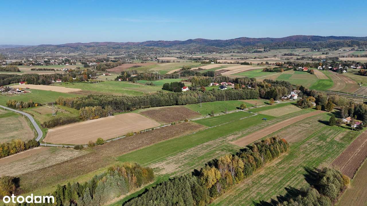 Piękna działka w Wojaszówce – cisza, widok i szybki dojazd do Krosna!-8