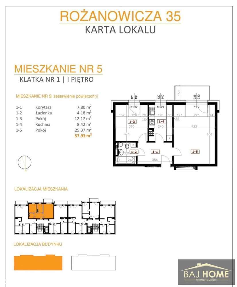 2-pokojowe mieszkanie na Rożanowicza os. Rządz - Pełny obrazek: 5/19