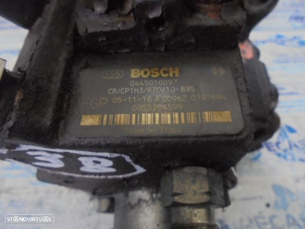 Bomba Injectora 0445010097  0055204599 OPEL VECTRA 1,9 CDTI BOSCH OPEL ZAFIRA B FASE 1 2006 1.9CDTI 120CV 5P CINZA ESCURO BOSCH - 5