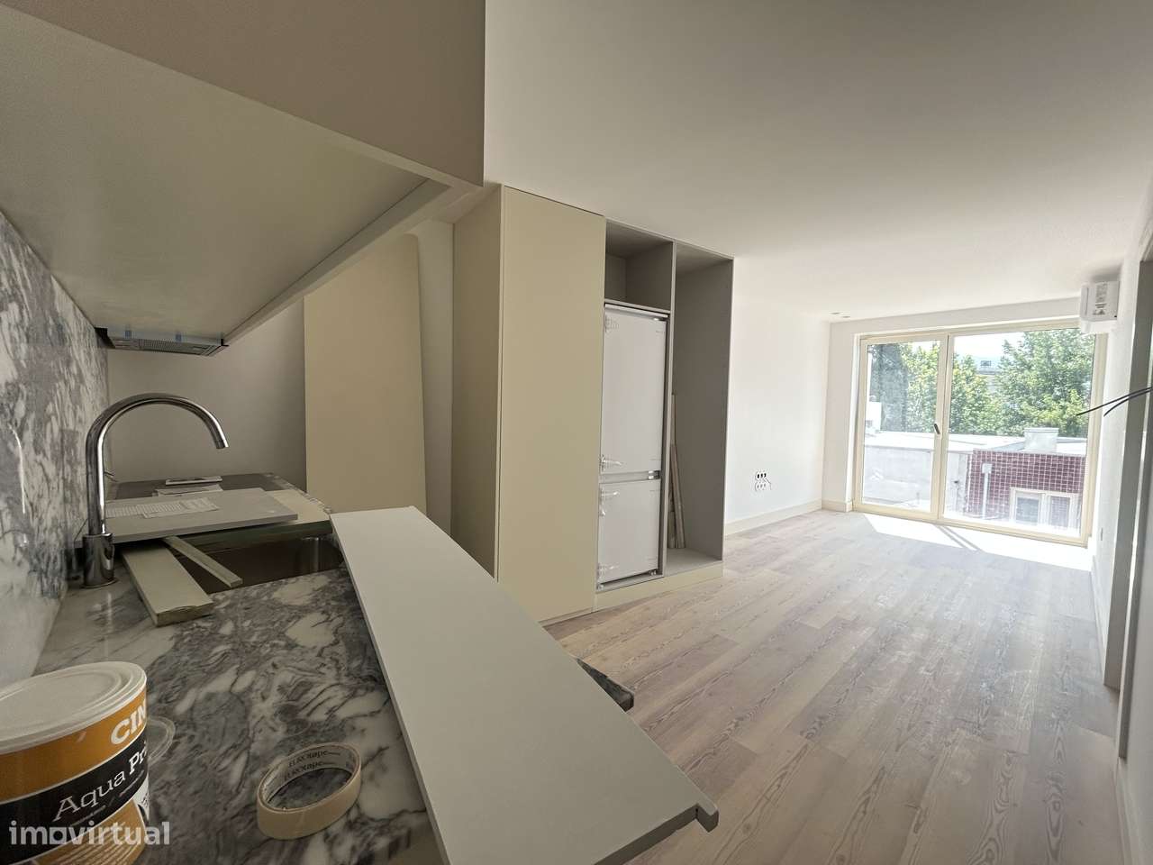 Apartamento T2 NOVO  c/ Terraço,Cozinha Equipada, no Centro de Braga!