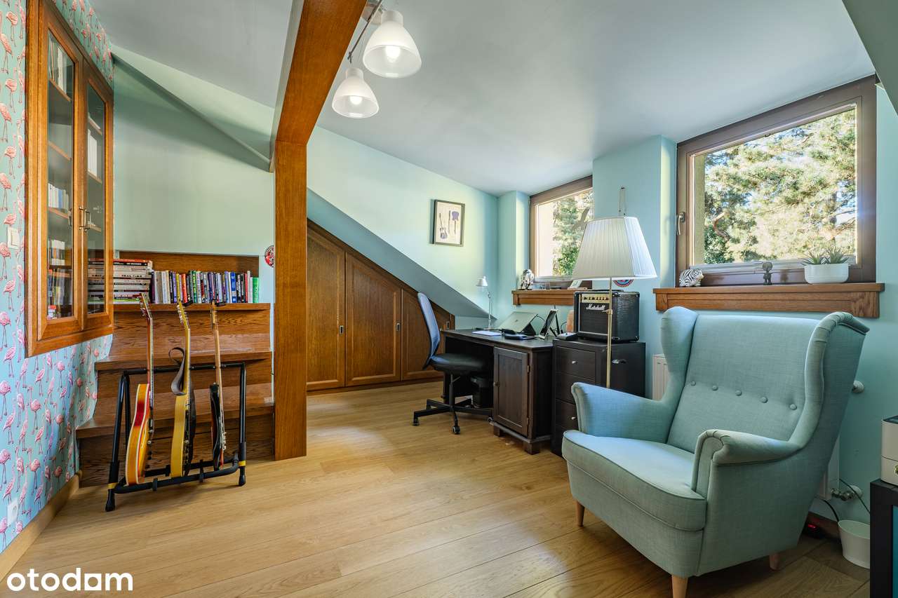 Komfortowy dom z widokiem na zieleń | Boernerowo-10