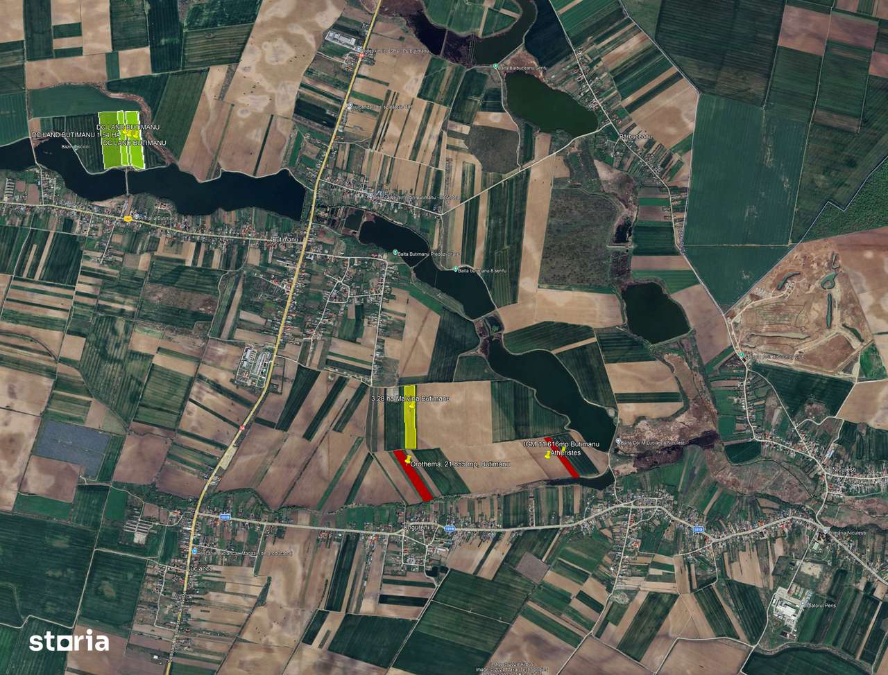 Teren pentru investitie Butimanu - Imagine principală: 1/2