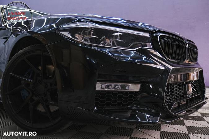 Bara Fata BMW Seria 5 G30 G31 (2017-2019) M5 Sport Design echipat cu Distronic ACC- livrare gratuita - 19