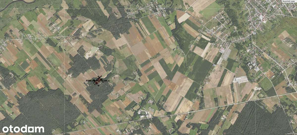 pod Rezydencję  ,z projektem i poz na budowę !!.Rogówek , ponad 1,5 ha-4