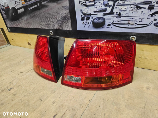 Lampa Lampy Tyl Tylna Prawa Lewa na w Blotnik AUDI A4 B7 Kombi Avant - 4