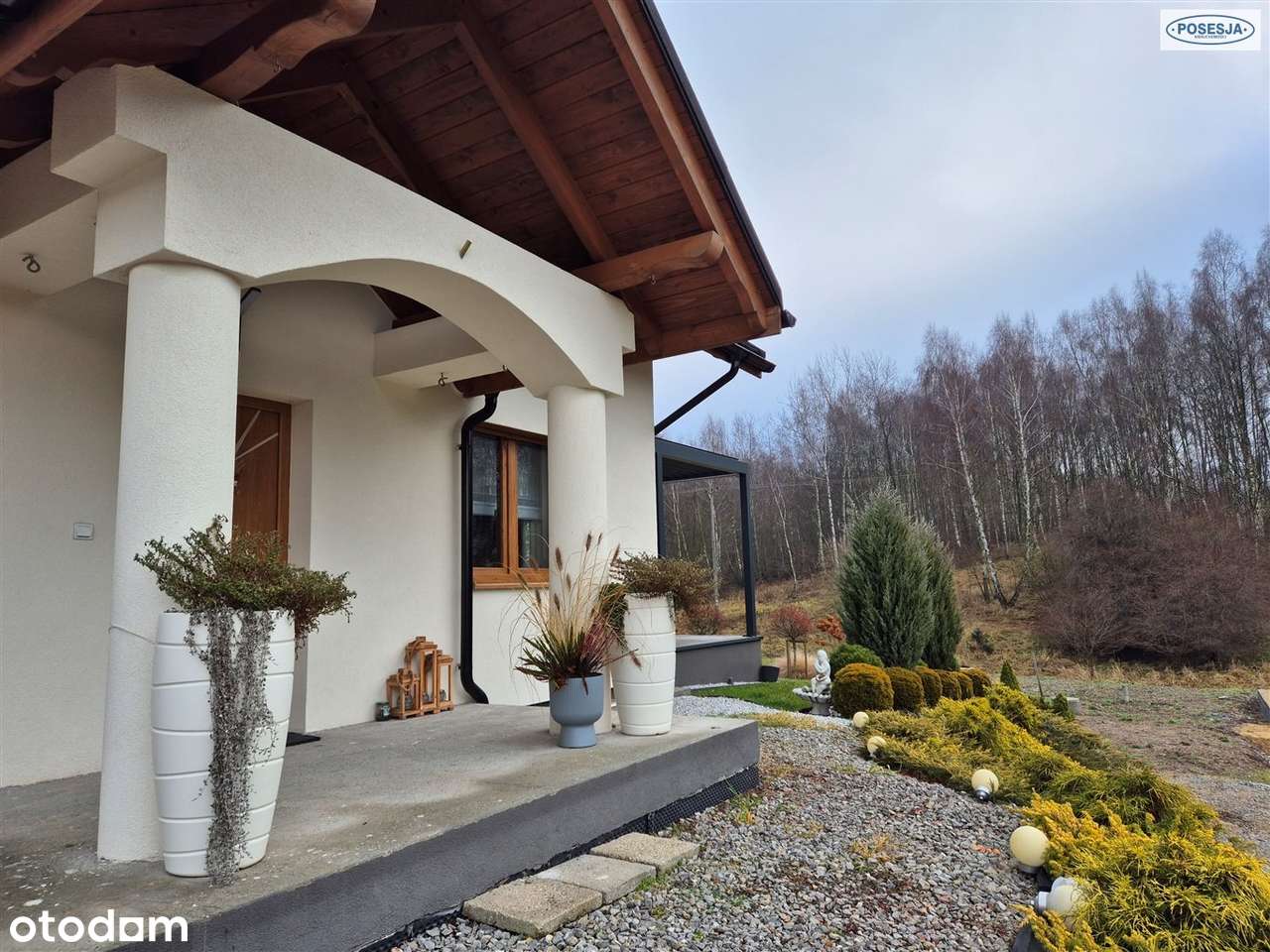 Dom przy lesie z dużym tarasem - Pełny obrazek: 2/20