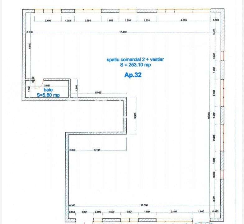 Spatiu comercial , 1250 euro/mp Cl. Surii Mici, COMISION 0% - Imagine principală: 2/8