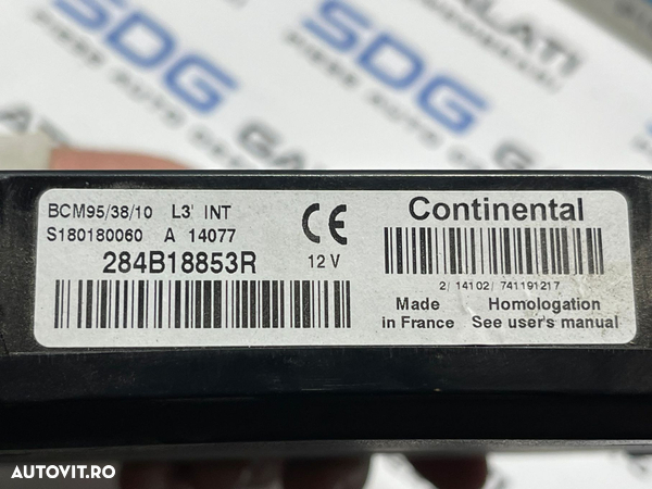 BCM Modul Calculator Confort Comfort Renault Megane 3 2008 - 2015 Cod 284B18853R 284B18853 S180180060 [2754] - 4