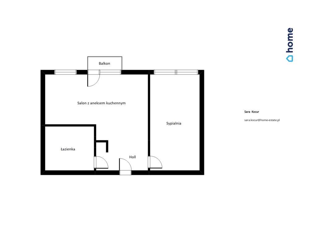 Mieszkanie ul. Władysława Broniewskiego - Pełny obrazek: 4/6
