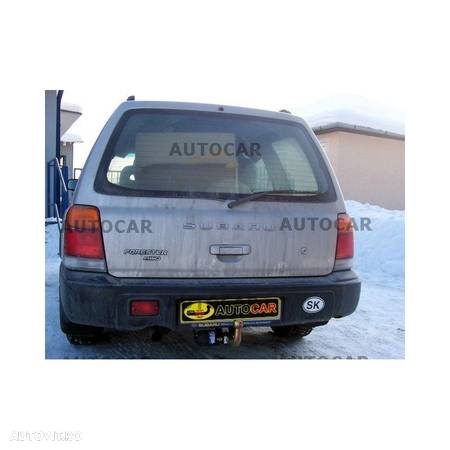 Carlig de remorcare pentru SUBARU FORESTER - 5 usi (SF) - sistem semidemontabil -cu suruburi -  din 1997 pana - 9