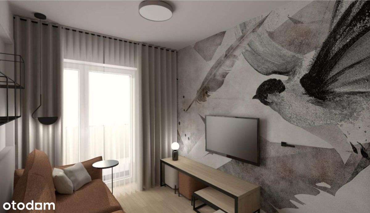 Stylowe 2 pokoje | 25,4 m² | Balkon