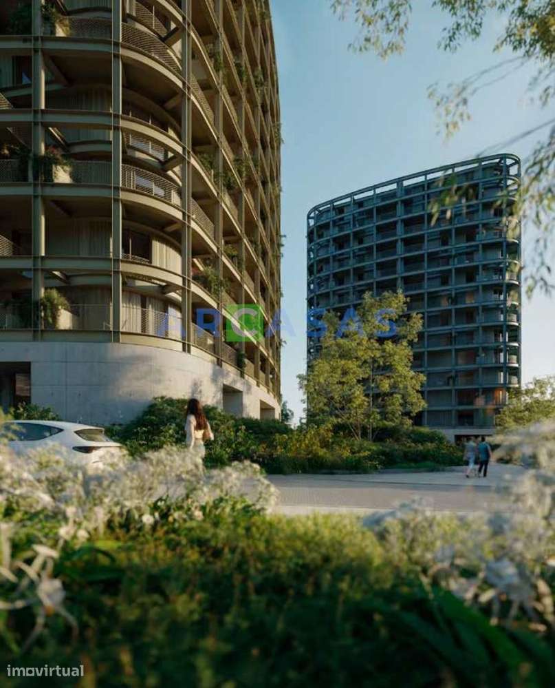 Apartamento T1 com lugar de garagem no Porto - Empreendimento Arca d´Á - Grande imagem: 2/18