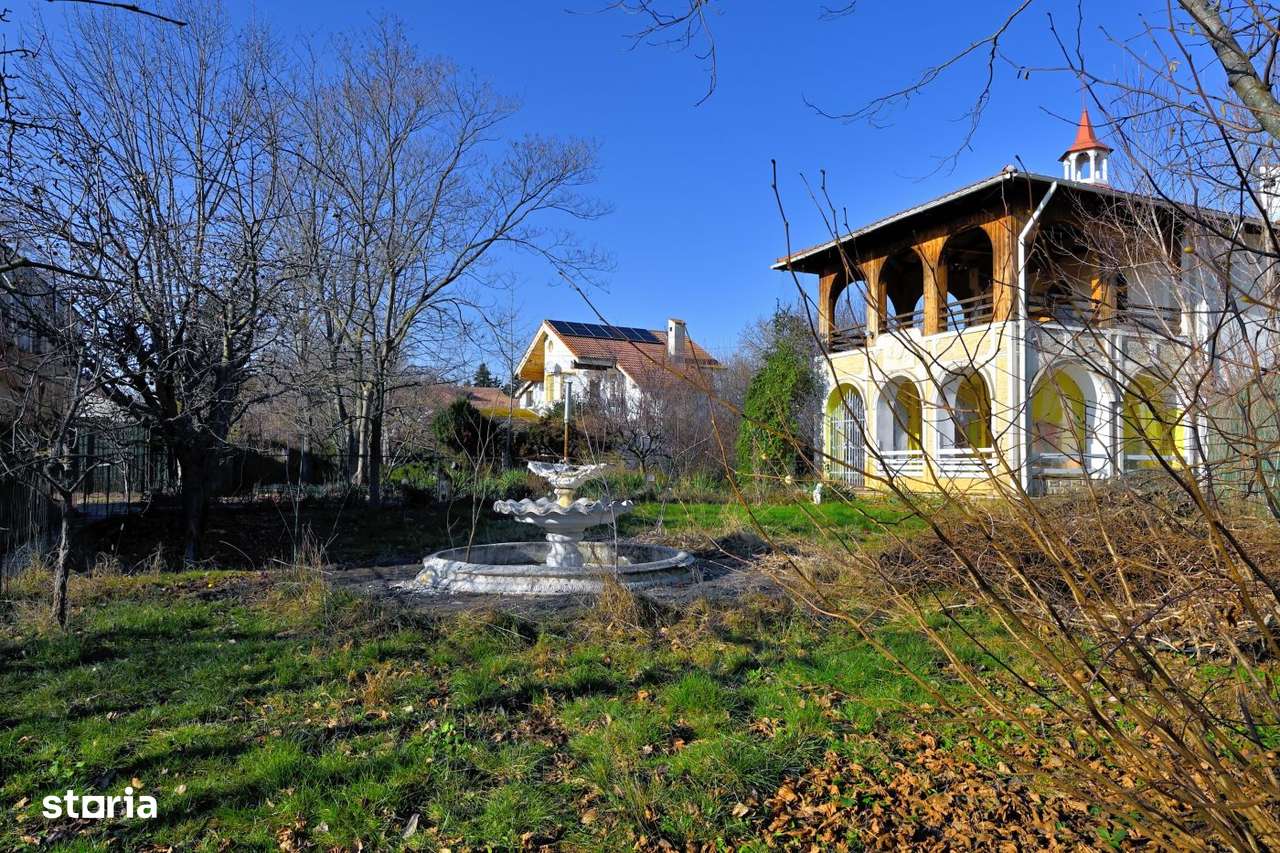 Vanzare vila 6 camere 316mp + garaj + teren 1490mp Centru Snagov ILFOV - Imagine principală: 5/20