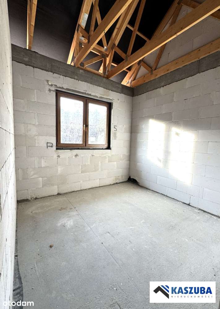 Przylep wolnostojący surowy zamknięty działka 9ar-10